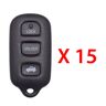 AutoKey Supply USA Corp. 2002 - 2006 Toyota Remote Control 4B FCC# GQ43VT14T (15 Pack)