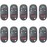 AutoKey Supply USA Corp. New Replacement Remote Keyless Fob Case Shell 4B for Acura FCC# A269ZUA108 / CWT72147KA (10 Pack)