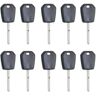 AutoKey Supply USA Corp. 2013 - 2021 Ford Transponder key - PCF7939PA 128 Bits Chip - HU101 (10 Pack)