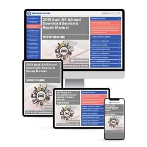 2019 Audi A4 Allroad Download Service & Repair Manual - Online Manuals by eManualOnline