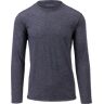 Merino Wool Shirt   Men's Vapor Long Sleeve Crew   Duckworth   Charcoal   S