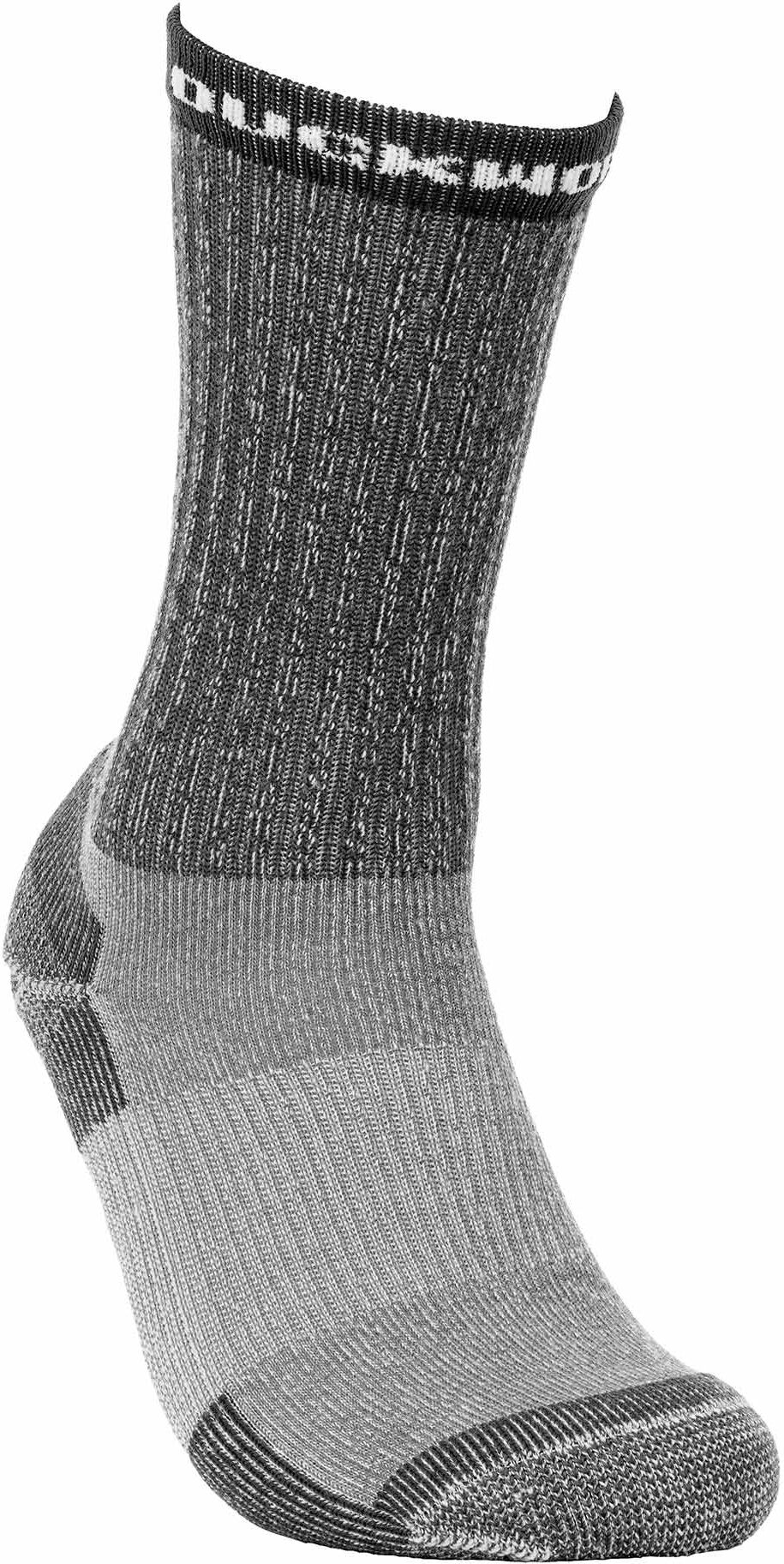 Merino Wool Socks   Midweight Hiking Crew Sock   Duckworth   Charcoal   M