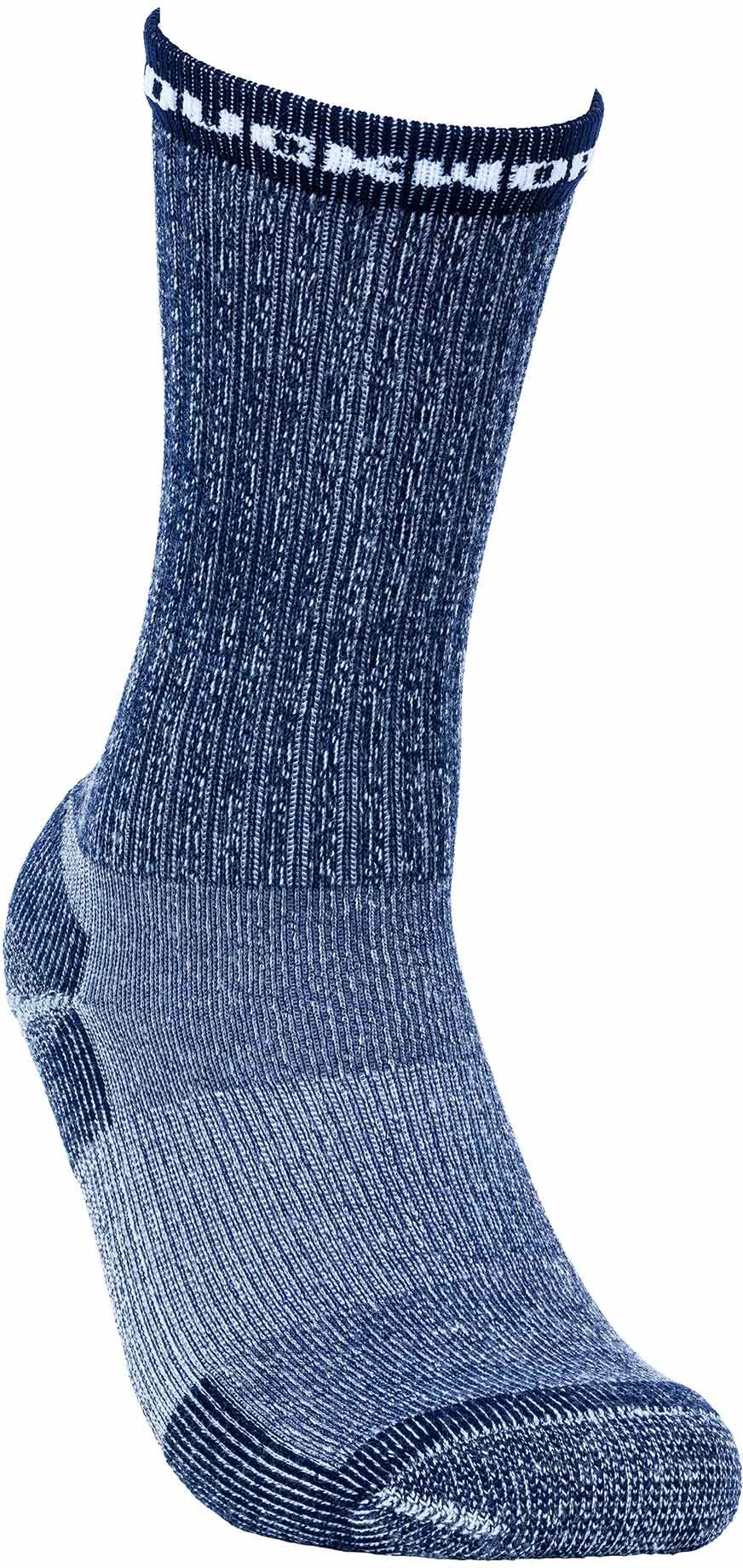 Merino Wool Socks   Midweight Hiking Crew Sock   Duckworth   Midnight   M