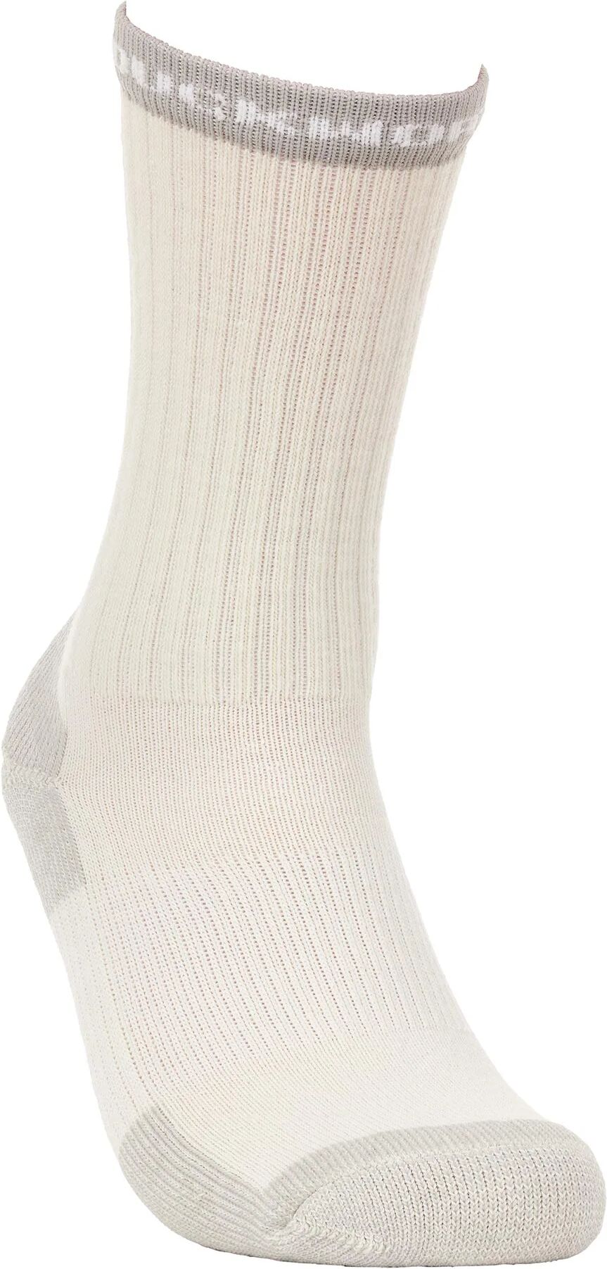 Merino Wool Socks   Midweight Hiking Crew Sock   Duckworth   Natural   S