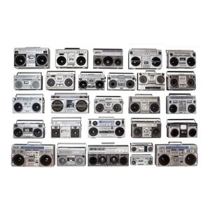 Anonyme Collection complète de 27 radios vintage, 1980