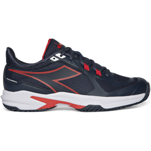 Diadora Men's Trofeo 2 AG Pickleball Shoes in Blue Corsair/White/Fiery Red   Size: 10.5 Width: D   Fit2Run