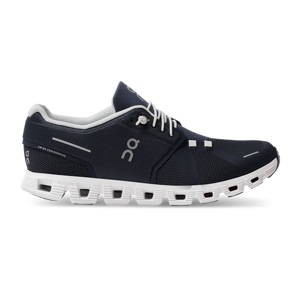 ON Men's Cloud 5 Shoes in Midnight/White   Size: 11 Width: D   Fit2Run