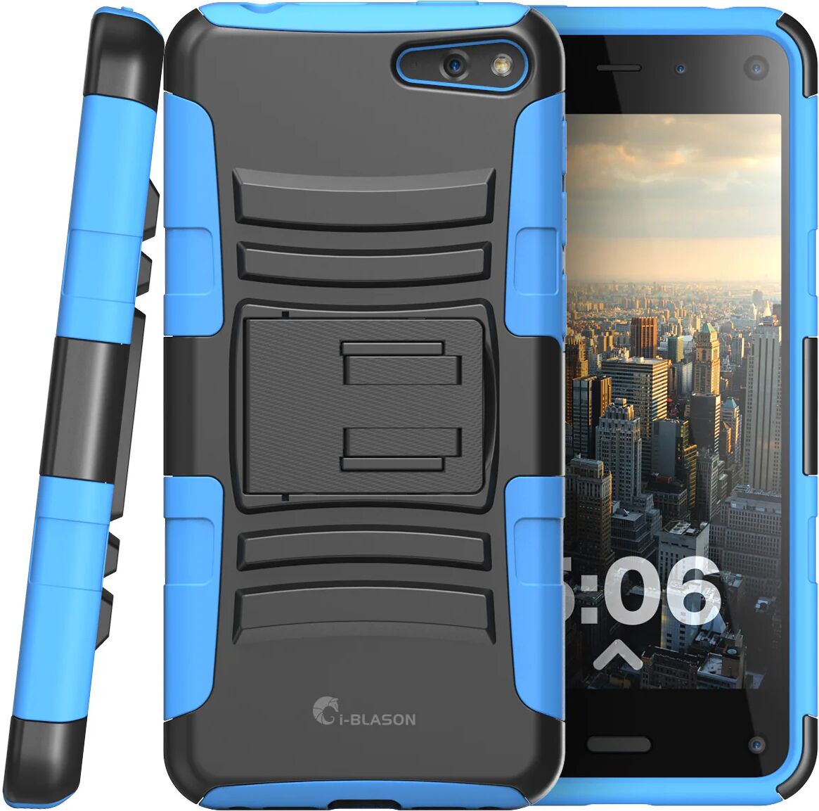 i-Blason Amazon Fire Prime Case-Blue/Black