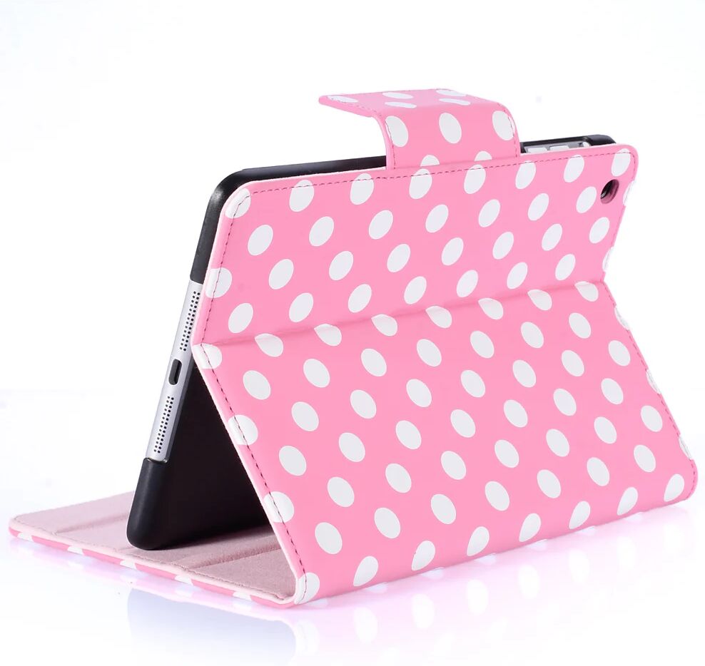 i-Blason Dalmation Polka Dot iPad Mini Case with Stand-Pink