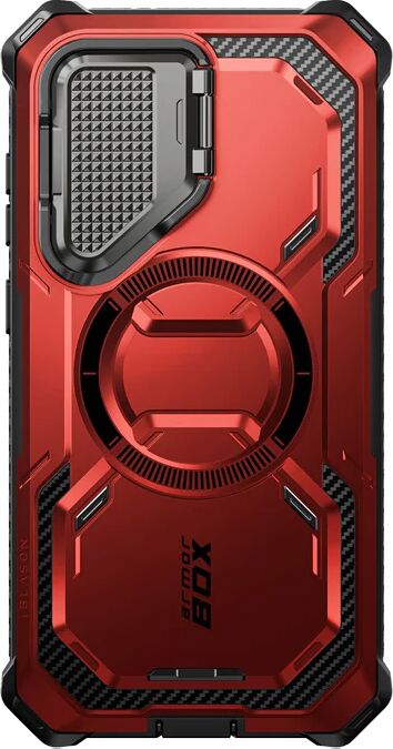 i-Blason Galaxy S24 Plus Armorbox Protective Phone Case - Metallic Red