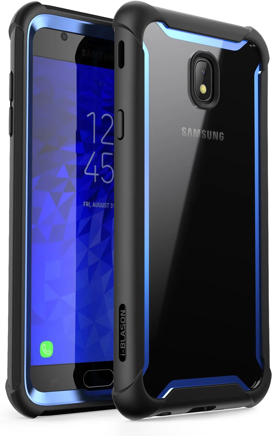 i-Blason Galaxy J7 (2018) Ares Case - Blue/Black