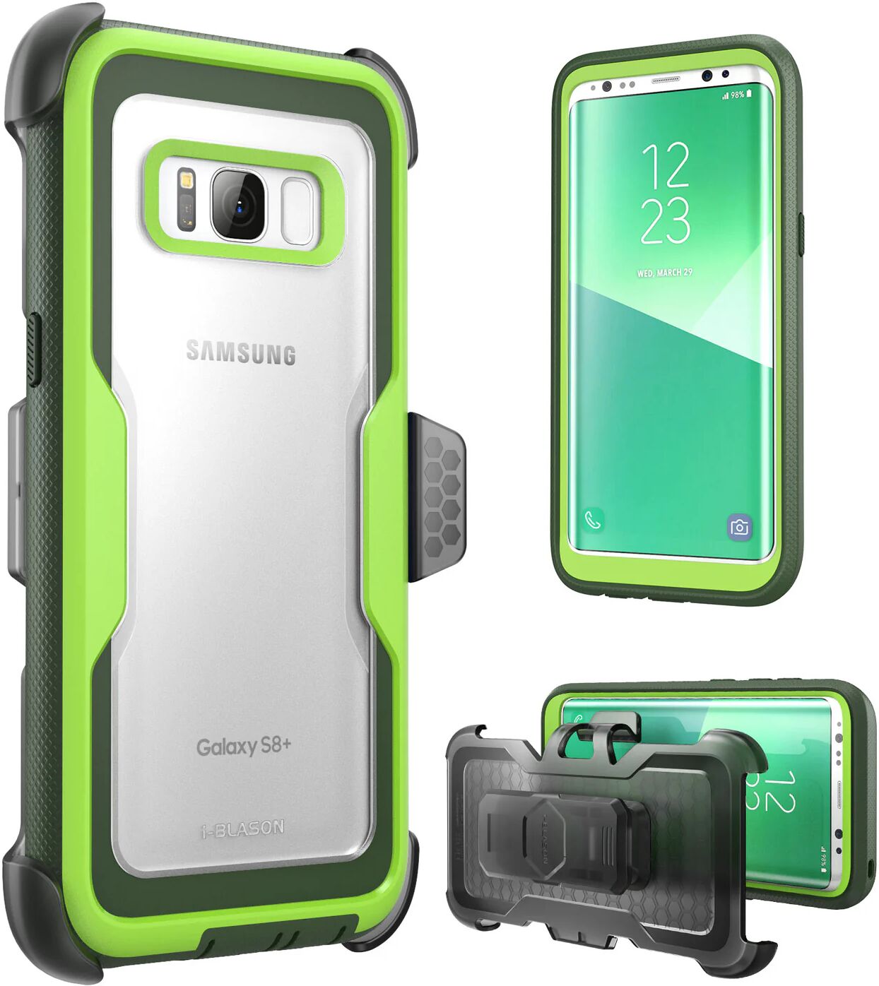 i-Blason Galaxy S8 Plus Armorbox Case - Green