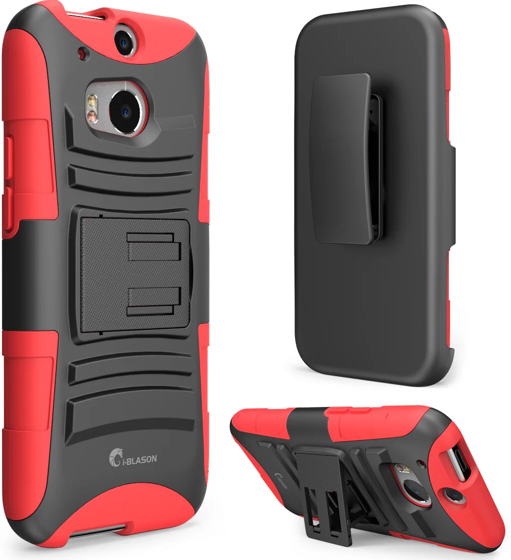 i-Blason HTC One (M8) Prime Case-Red