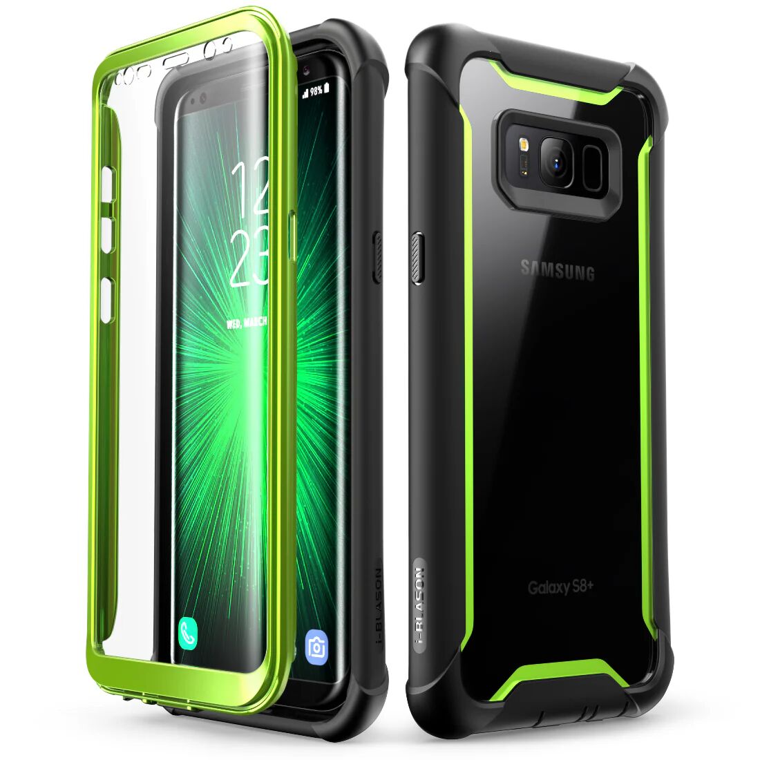 i-Blason Samsung Galaxy S8 Active Ares Case - Green