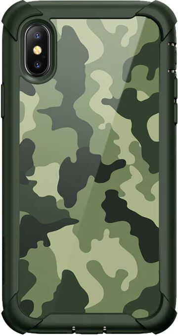 i-Blason iPhone XS / X Ares Case-Green Camouflage