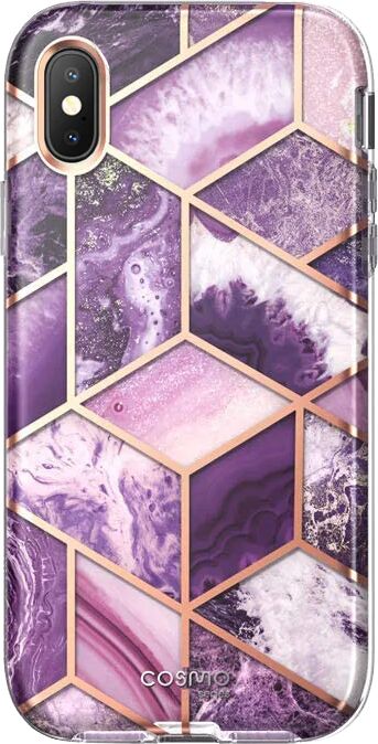 i-Blason iPhone XS Max Cosmo Case-Marble Purple