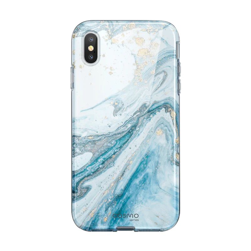 i-Blason iPhone XS Max Cosmo Case-Marble Blue