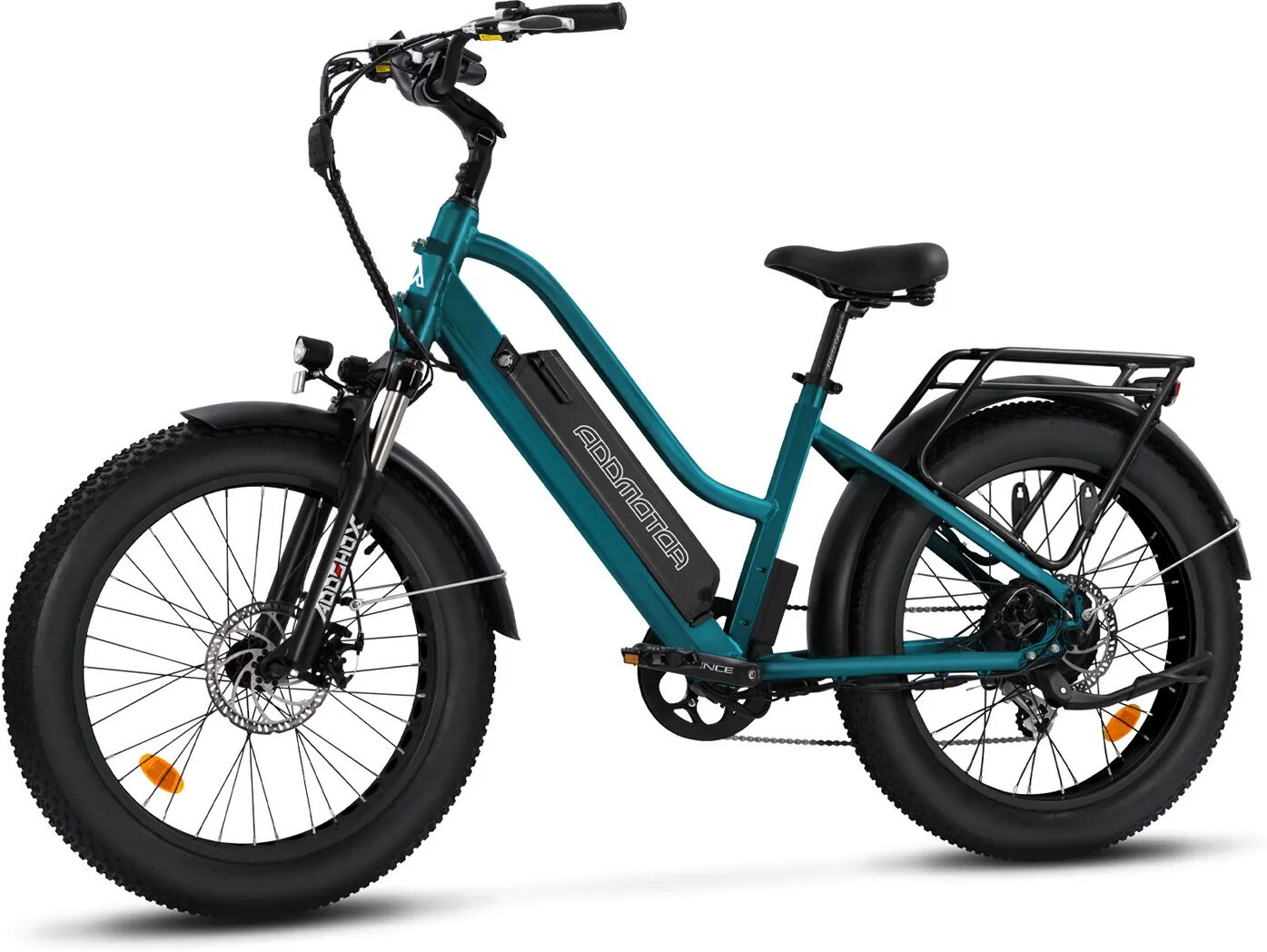 Addmotor Ebike750W 17.5Ah Step Thru Fat Tire Cruiser Electric Bike