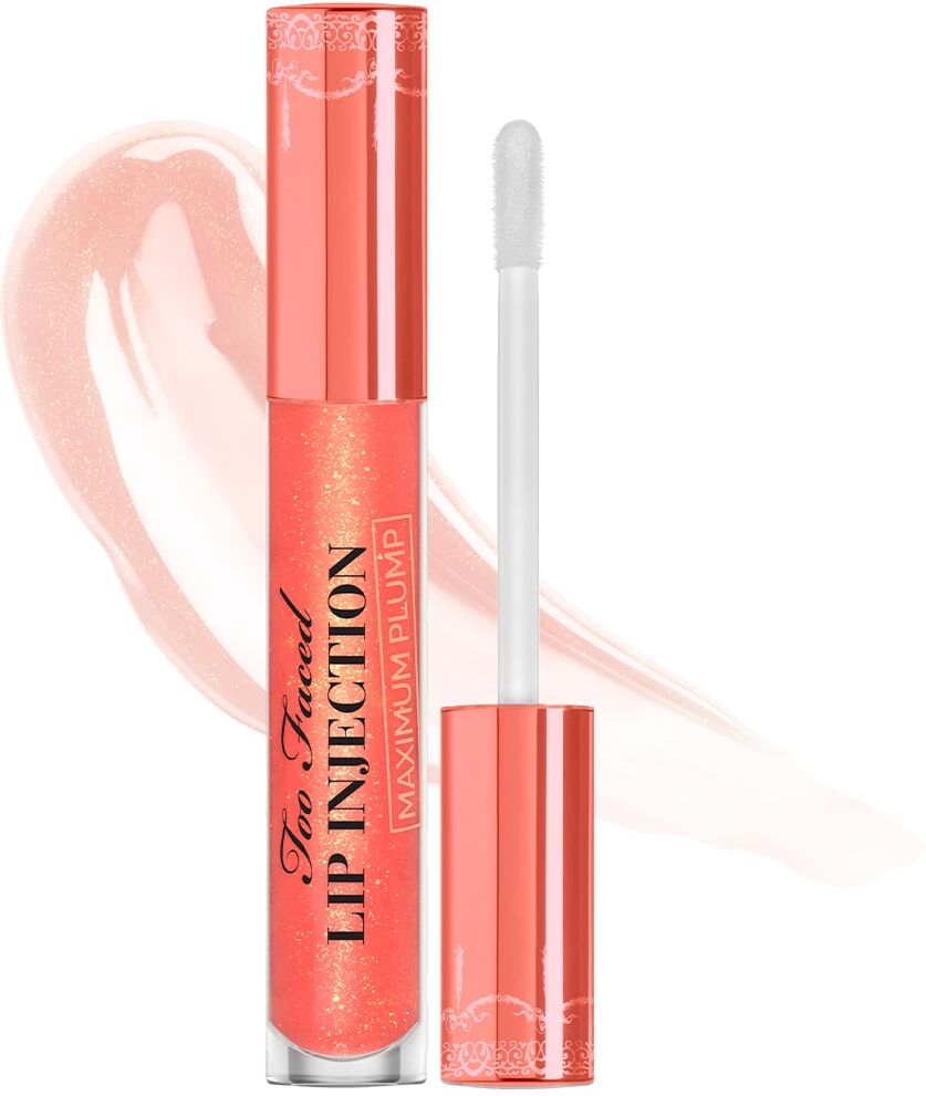 Too Faced Lip Injection Maximum Plump Extra Strength Lip Plumper Gloss - Creamsicle Tickle - NET WT. 0.14 oz/4.0g