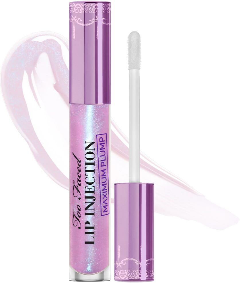 Too Faced Lip Injection Maximum Plump Extra Strength Lip Plumper Gloss - Blueberry Buzz - NET WT. 0.14 oz/4.0g