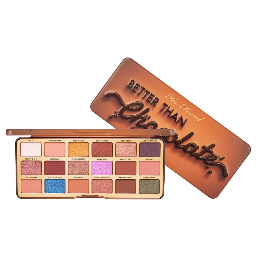 Too Faced Better Than Chocolate Eye Shadow Palette Eye Shadow Palette - NET WT. 0.7 oz/19.8g