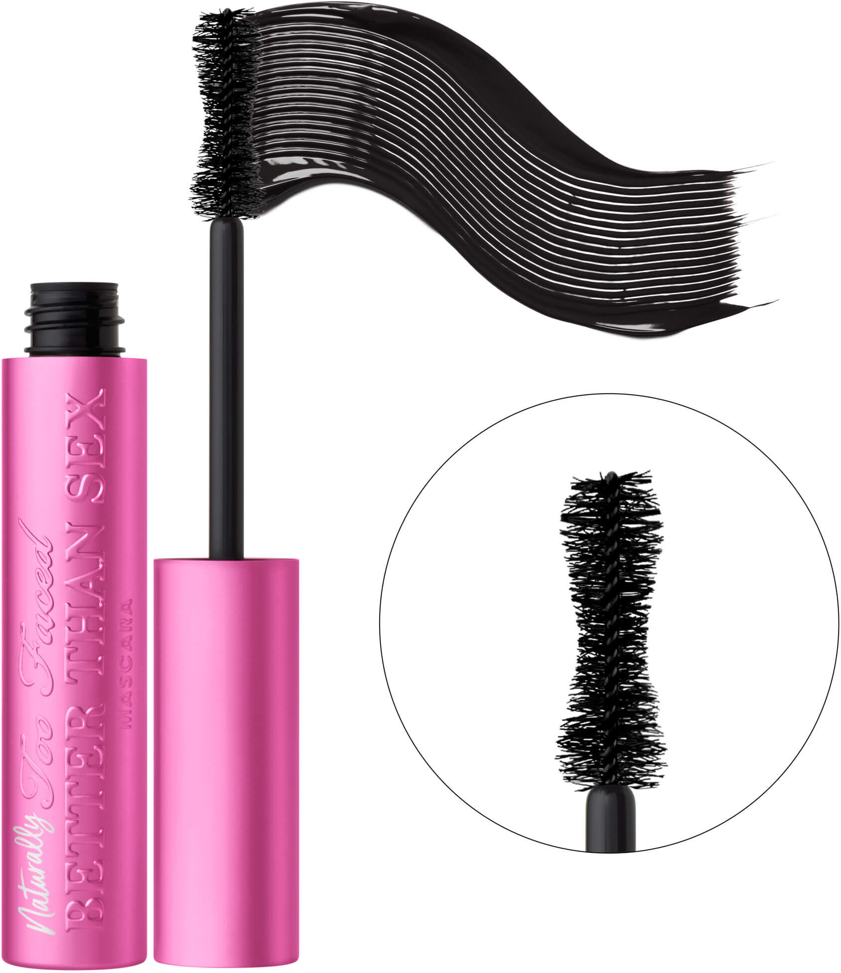 Too Faced Naturally Better Than Sex Mascara - Black - NET WT. 0.26 oz/7.70 ml