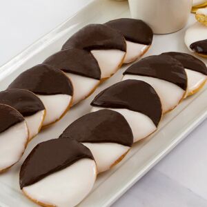 Bake Me a Wish 12pc Black and White Cookies