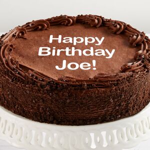 Bake Me a Wish Personalized 10-inch Chocolate Cake