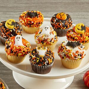 Bake Me a Wish Mini Halloween Cupcakes