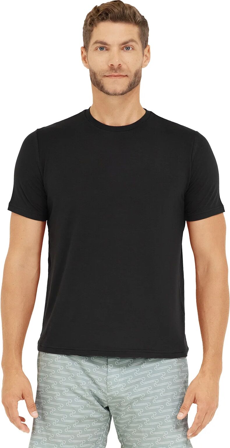 Somewhere Sunny Men's UPF 50+ Bamboo Everyday T-Shirt - Black - S - Men's