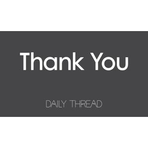 Daily Thread Gift Card-Thank You