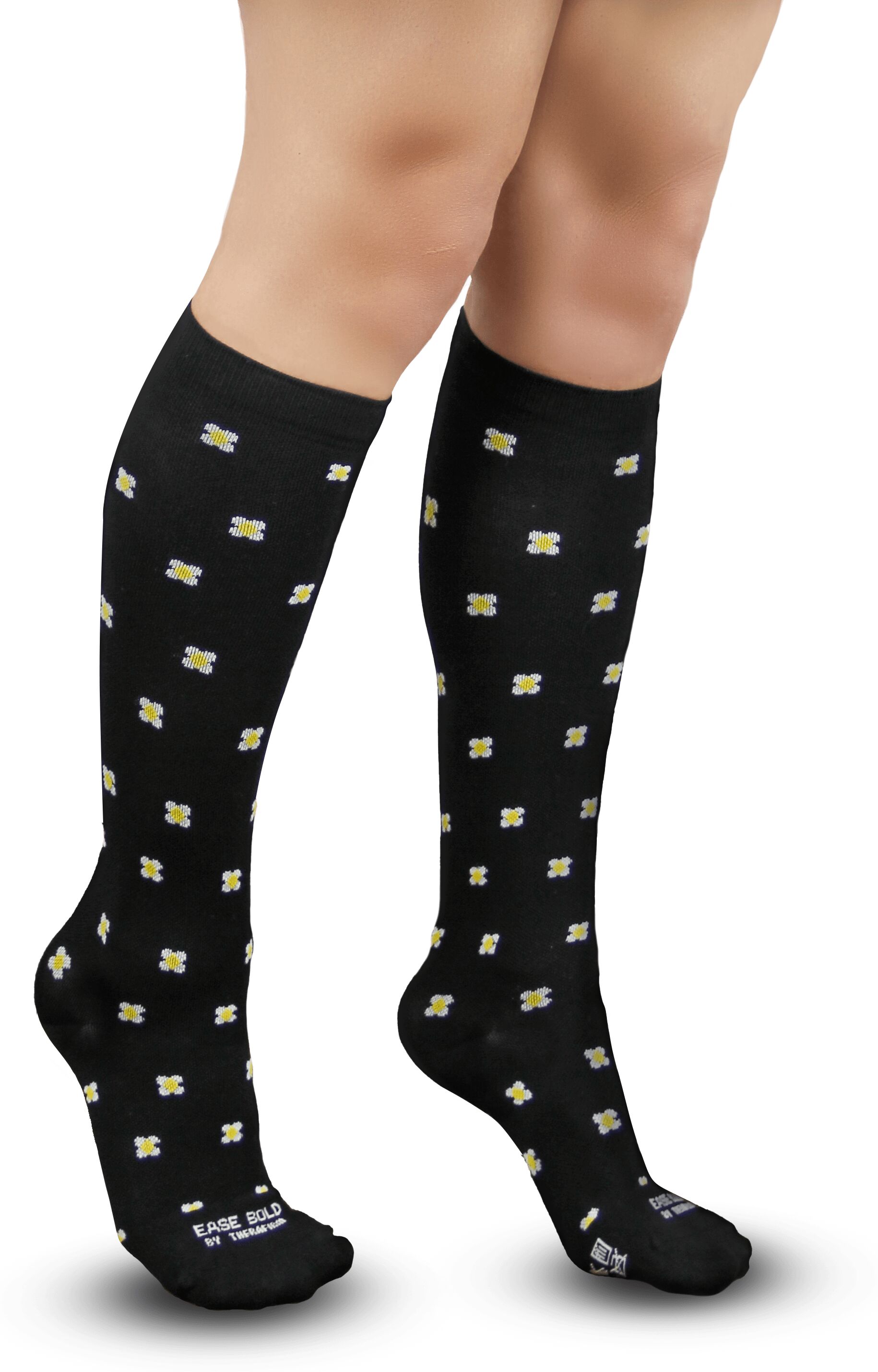 Therafirm Ease Bold Sock Starry Night Small Knee High 20-30mmHg - 57013