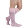 Mediven Rejuva Stripe 15-20 mmHg Compression Socks Pink/purple Size S