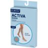 JOBST ACTIVA Sheer 8-15 mmHg Compression Socks Waist High, Closed Toe, Silky Beige, Small - 6055970