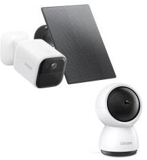 AiDot Winees L1 Outdoor Security Camera + M2X Indoor Security Camera