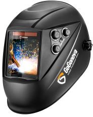 AiDot GoGonova Auto Darkening Welding Helmet with Large Viewing, Dual Power Sources