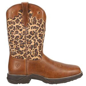 Ariat Anthem Leopard Square Toe Cowboy Boots - female - Brown - 8.5 B