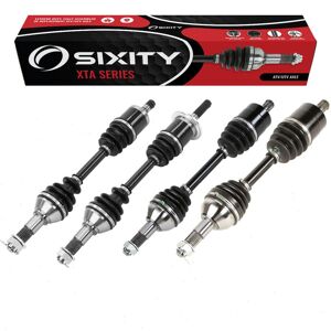 4 pc Sixity XTA Front Rear Left Right Axles for 2011-2020 Can-Am Outlander 1000 DPS EFI XT XT-P Mossy Oak Hunting Edition X xc 5