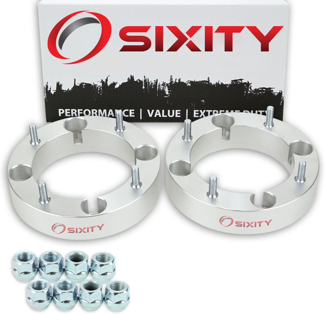 Sixity 2 pc 1.5 Inch Polaris Sport P400 400L 4/156 Front Wheel Spacers