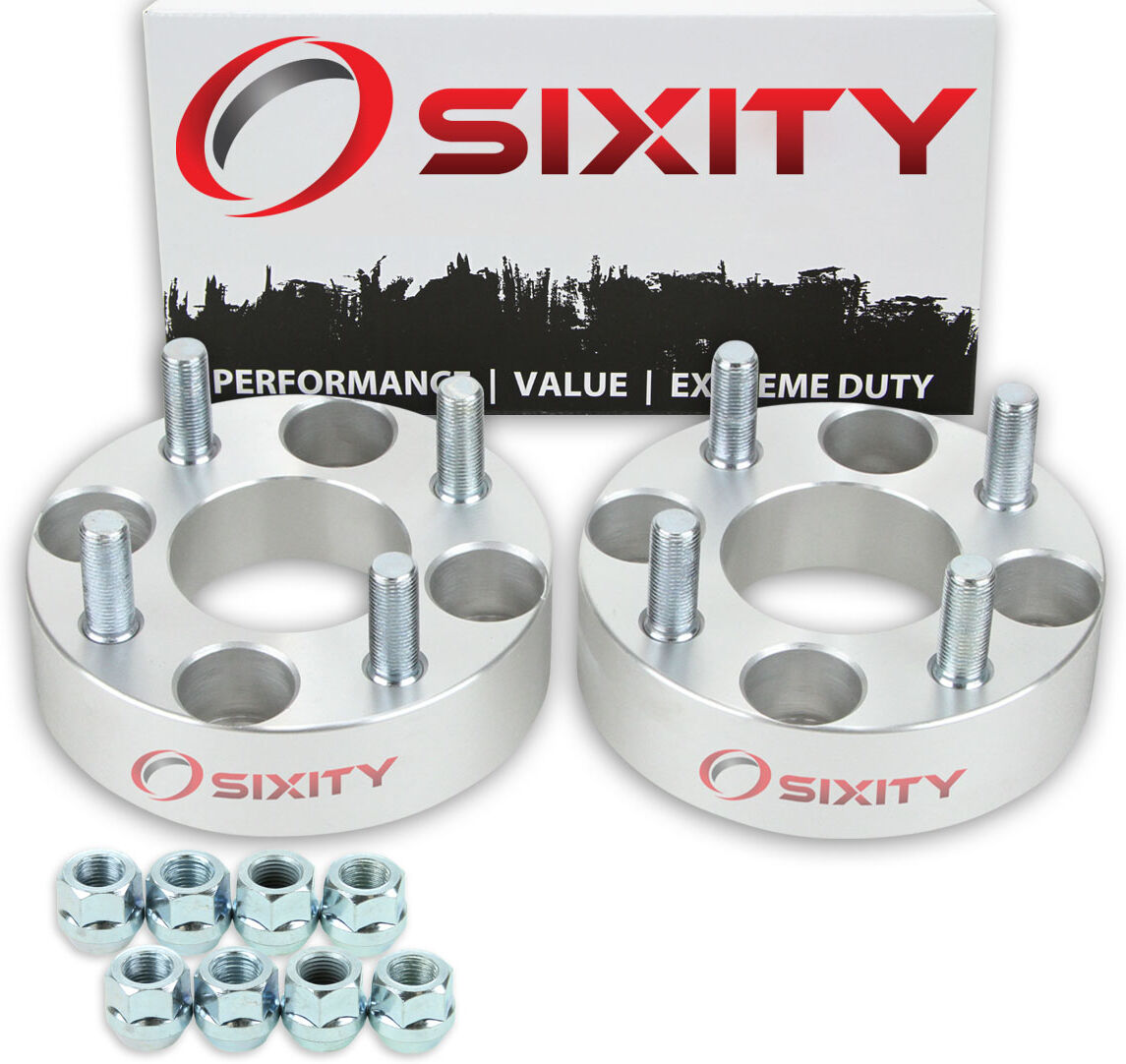 Sixity 2 pc 1.5 Inch 1990-2013 MiTruck Go Kart 4/4.0 Front Wheel Spacers