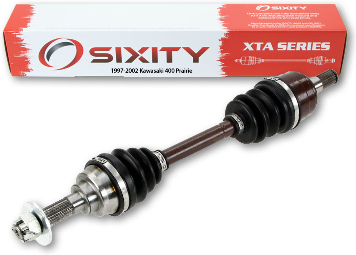 Sixity 1997-2002 Kawasaki 400 Prairie 4X4 Front Left XTA ATV Axle