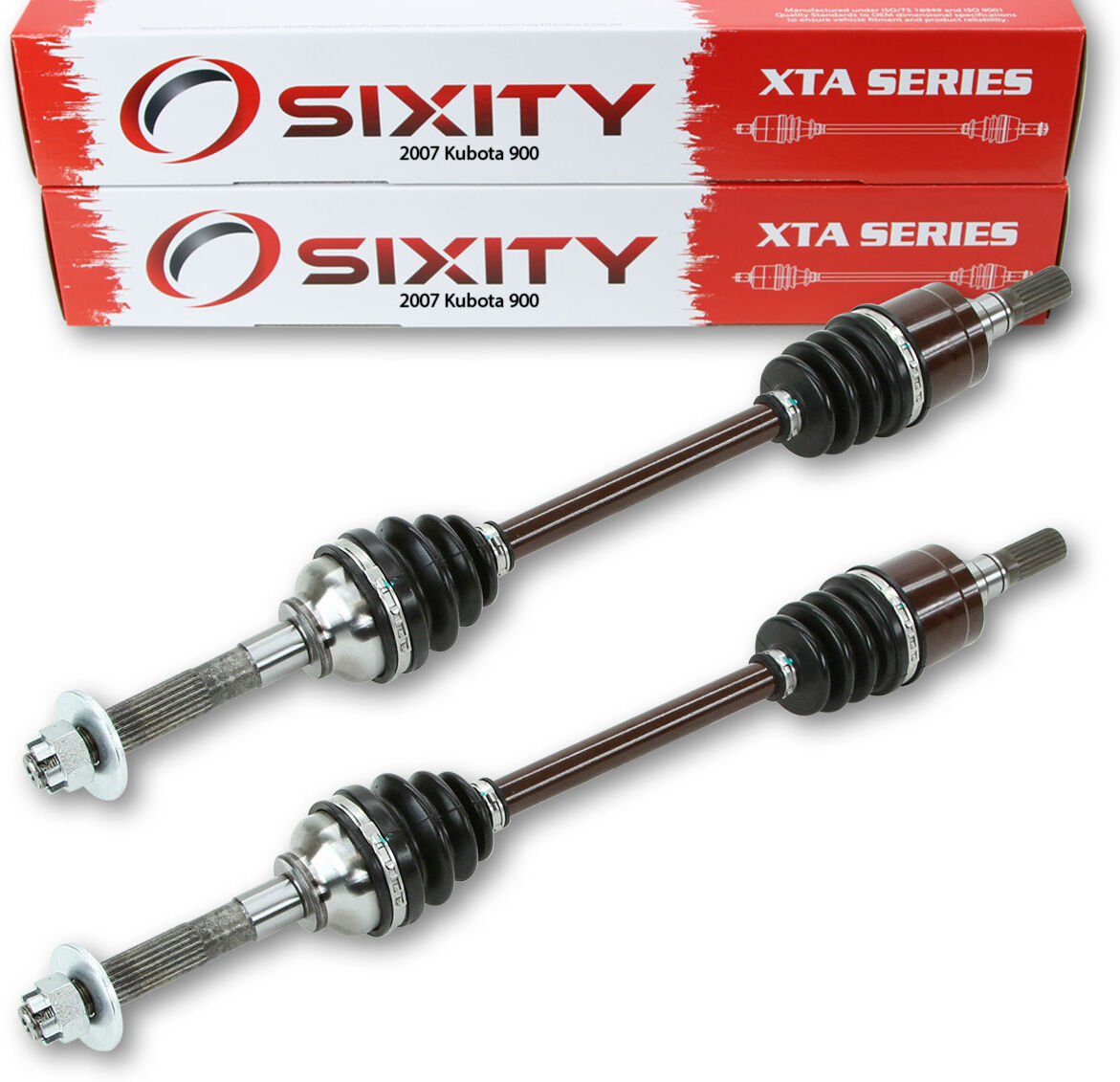 Sixity 2007 Kubota 900 4X4 Front Left Right Pair XTA ATV Axles