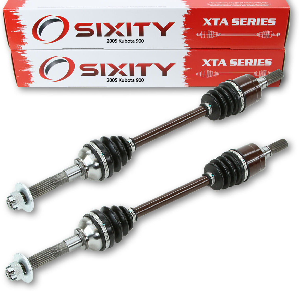 Sixity 2005 Kubota 900 4X4 Front Left Right Pair XTA ATV Axles