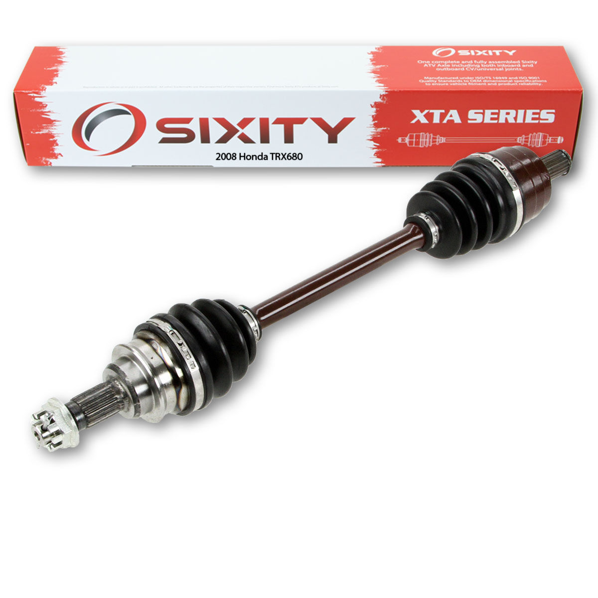 Sixity 2008 Honda TRX680 4X4 Rear Left XTA ATV Axle