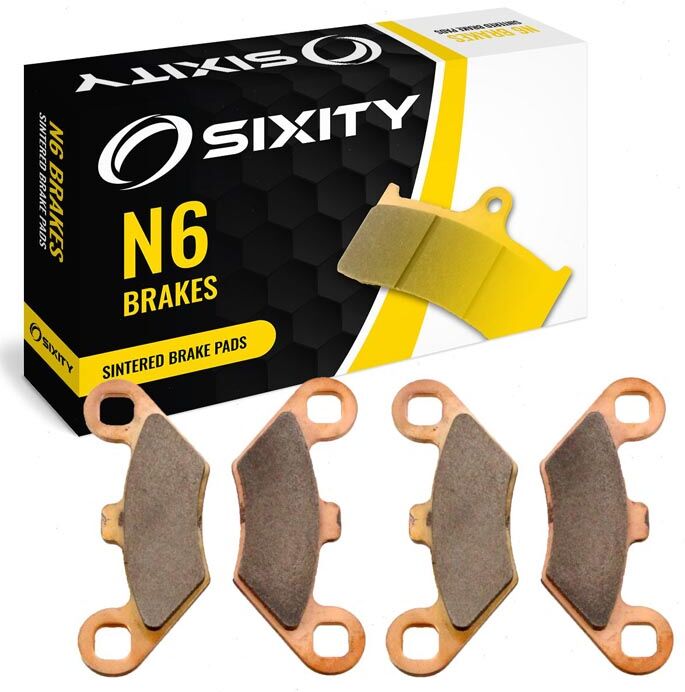 Sixity Front Sintered Brake Pads 2002 Polaris Ranger 6x6 500 PPS LUH