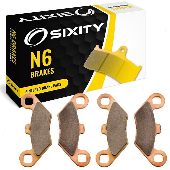 Sixity Rear Sintered Brake Pads 2013 Polaris Ranger RZR 570 EPS Trail LE