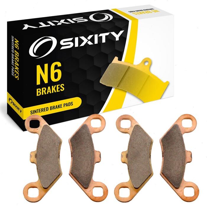 Sixity Rear Sintered Brake Pads 2012-2013 Polaris Ranger RZR 800 EPS LE