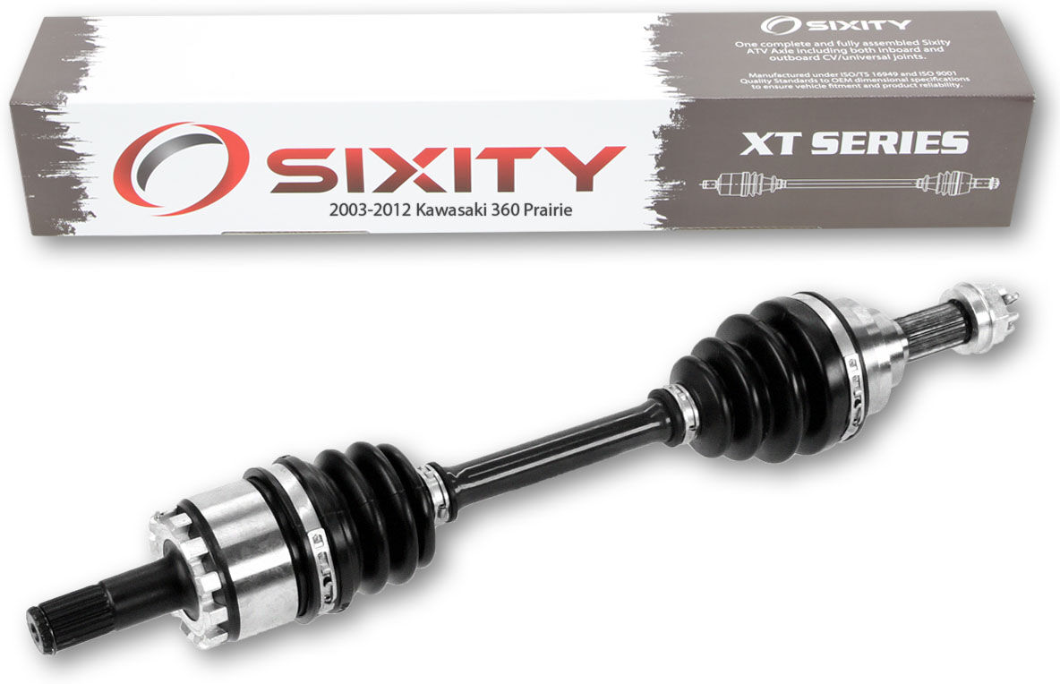 Sixity 2012 Kawasaki 360 Prairie 4X4 Front Left XT ATV Axle - KVF360ACF