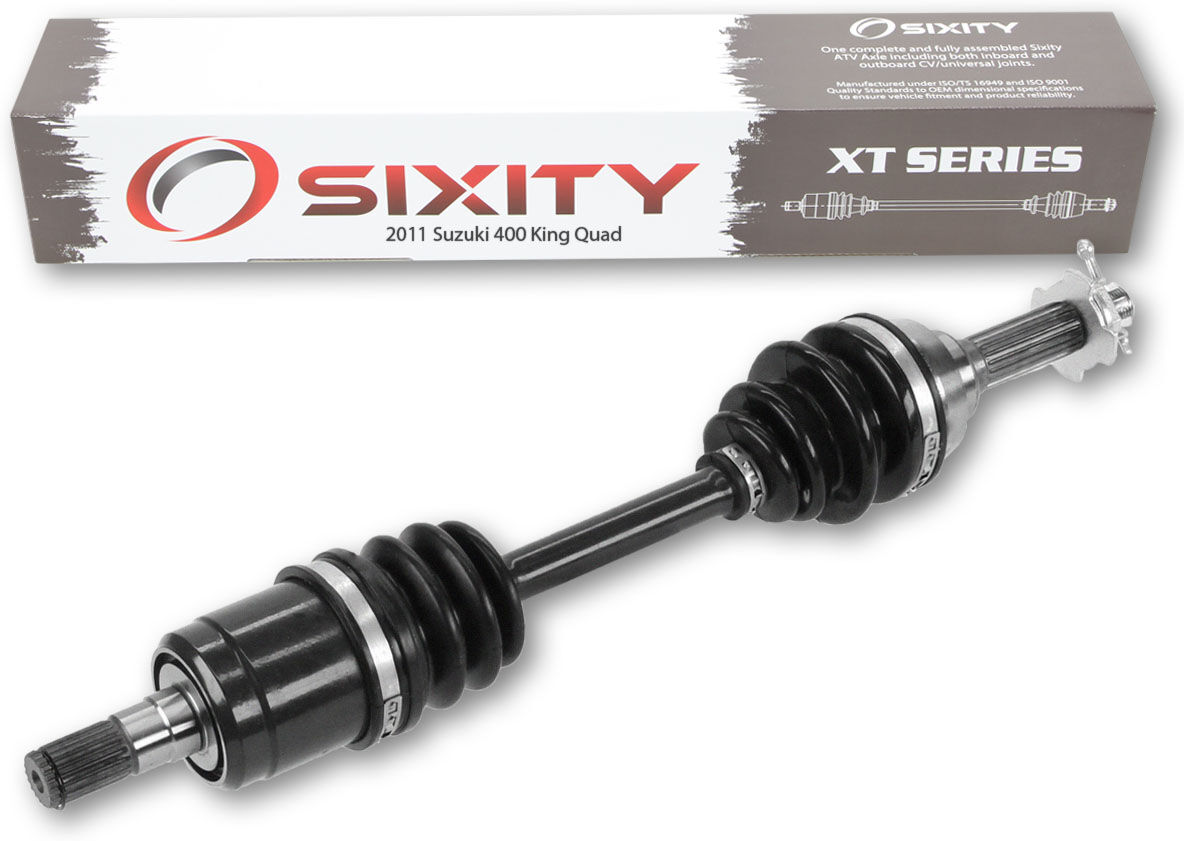 Sixity 2011 Suzuki 400 King Quad 4X4 Front Left XT ATV Axle - LT-A400FL1