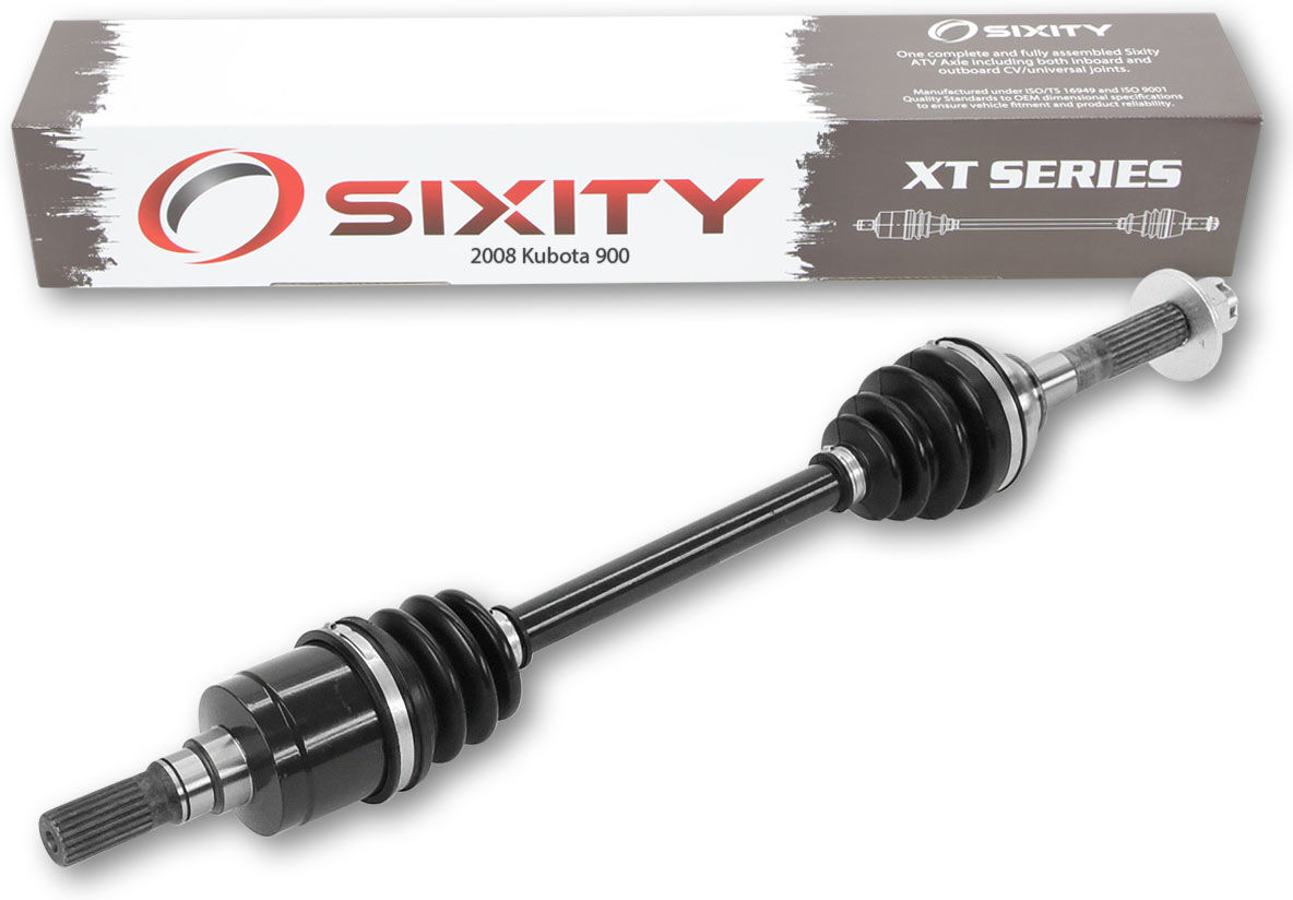 Sixity 2008 Kubota 900 4X4 Front Left XT ATV Axle - RTV900W8SE